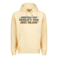 Pina Colada physically here mentally at home with my dog Premium Hoodie - MaliasSmallBusiness