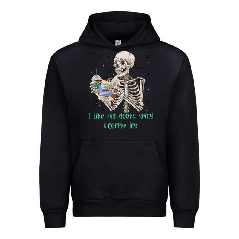 I Like My Books Spicy And Coffee Icy Urban Hoodie by MaliasSmallBusiness | Teevron