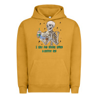 Pigment Peanut Butter i like my books spicy and coffee icy Urban Hoodie - MaliasSmallBusiness