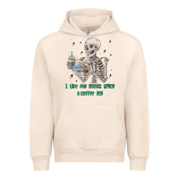 Sandshell i like my books spicy and coffee icy Urban Hoodie - MaliasSmallBusiness