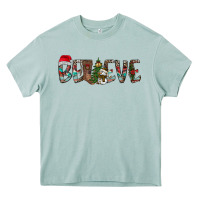 Arona Believe Christmas Heavy Core Tee - CowhideDigitalArt