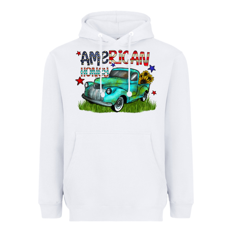 American Honey Heavyweight Hoodie by CowhideDigitalArt | Teevron