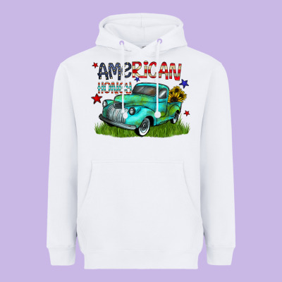 American Honey Heavyweight Hoodie Designed By Cowhidedigitalart