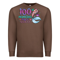 Chestnut 100 mermazing days of school Premium Sweatshirt - Artiststas