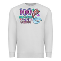 Dove Grey 100 mermazing days of school Premium Sweatshirt - Artiststas