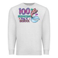 Oatmeal Heather 100 mermazing days of school Premium Sweatshirt - Artiststas