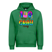 Emerald 100 days of cray cray Urban Hoodie - MaliasSmallBusiness