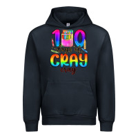 Navy 100 days of cray cray Urban Hoodie - MaliasSmallBusiness