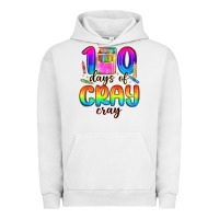 Pigment Lunar Rock 100 days of cray cray Urban Hoodie - MaliasSmallBusiness