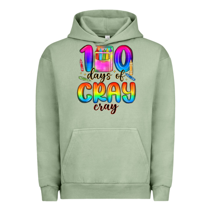 100 Days Of Cray Cray Urban Hoodie by MaliasSmallBusiness | Teevron