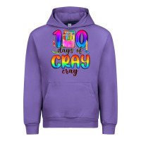 Tulip 100 days of cray cray Urban Hoodie - MaliasSmallBusiness