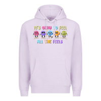 Lilac it's okay to feel all the feels Premium Hoodie - MaliasSmallBusiness