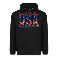 Black land of the free usa Heavyweight Hoodie - RacoonDesign