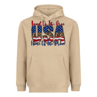 Mushroom land of the free usa Heavyweight Hoodie - RacoonDesign
