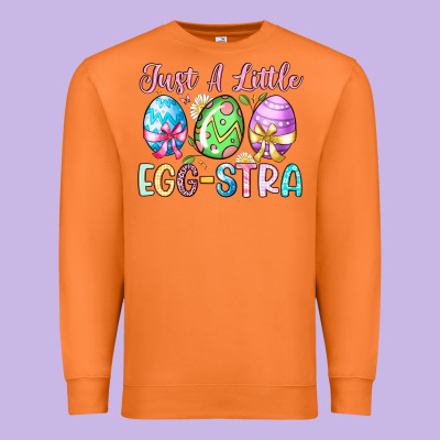 Just A Little Egg Stra Premium Sweatshirt Designed By Artiststas