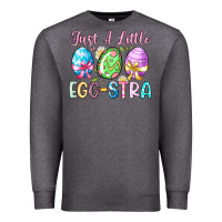 Charcoal Heather just a little egg stra Premium Sweatshirt - Artiststas