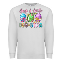 Dove Grey just a little egg stra Premium Sweatshirt - Artiststas