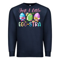 Navy just a little egg stra Premium Sweatshirt - Artiststas