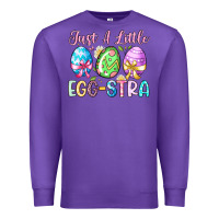 Purple just a little egg stra Premium Sweatshirt - Artiststas