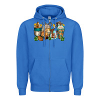 True Royal horses coffee cups Zipper Hoodie - Zillion Design Studio