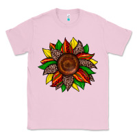 Bubblegum Pink juneteenth leopard sunflower Classic Tee - Zillion Design Studio