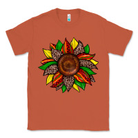 Copper juneteenth leopard sunflower Classic Tee - Zillion Design Studio