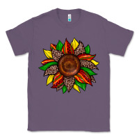 Lavender juneteenth leopard sunflower Classic Tee - Zillion Design Studio