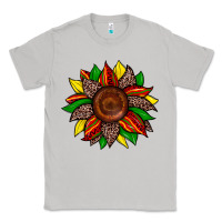 Moon Dust juneteenth leopard sunflower Classic Tee - Zillion Design Studio
