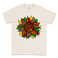 Natural juneteenth leopard sunflower Classic Tee - Zillion Design Studio