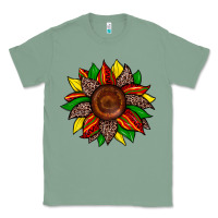 Sage juneteenth leopard sunflower Classic Tee - Zillion Design Studio