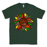 Sports Green juneteenth leopard sunflower Classic Tee - Zillion Design Studio