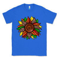 True Royal juneteenth leopard sunflower Classic Tee - Zillion Design Studio