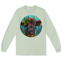 Matcha Calf Christmas Long Sleeve Tee - RanaPortraitStore