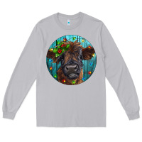 Moon Dust Calf Christmas Long Sleeve Tee - RanaPortraitStore
