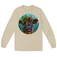Mushroom Calf Christmas Long Sleeve Tee - RanaPortraitStore