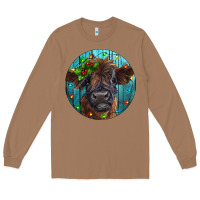 Toasted Coconut Calf Christmas Long Sleeve Tee - RanaPortraitStore
