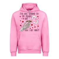 Fuchsia Pink not to be blunt but can i hit Urban Hoodie - MaliasSmallBusiness