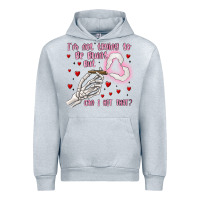 Heather Grey not to be blunt but can i hit Urban Hoodie - MaliasSmallBusiness