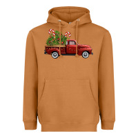 Meerkat christmas trees truck Heavyweight Hoodie - FaDigitalArtStudio