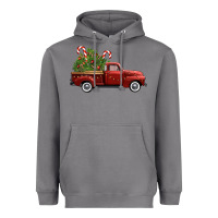 Storm christmas trees truck Heavyweight Hoodie - FaDigitalArtStudio