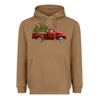 Toasted Coconut christmas trees truck Heavyweight Hoodie - FaDigitalArtStudio