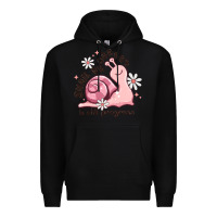 Black snail progress is stil progress Premium Hoodie - MaliasSmallBusiness