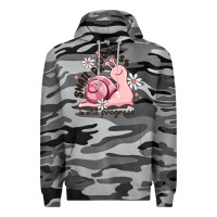 Slate Camo snail progress is stil progress Premium Hoodie - MaliasSmallBusiness