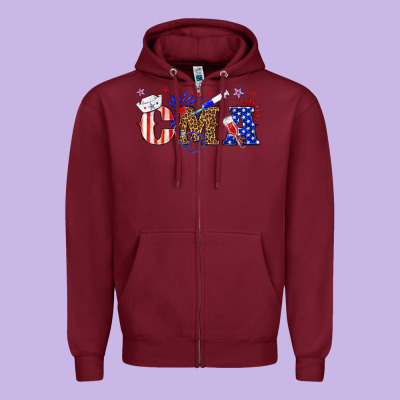 Cma Certified Medical Zipper Hoodie Designed By Texasbilliewilder