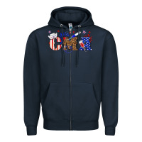 Navy cma certified medical Zipper Hoodie - texasbilliewilder