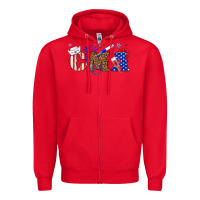 Red cma certified medical Zipper Hoodie - texasbilliewilder