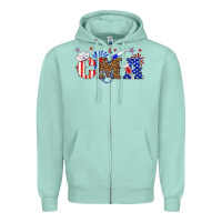 Seafoam cma certified medical Zipper Hoodie - texasbilliewilder