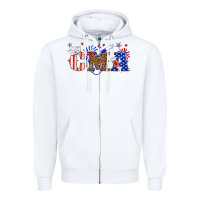 White cma certified medical Zipper Hoodie - texasbilliewilder