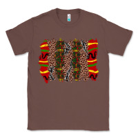Chestnut juneteenth brushstroke Classic Tee - Zillion Design Studio