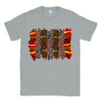 Heather Grey juneteenth brushstroke Classic Tee - Zillion Design Studio